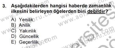 Haber Toplama Teknikleri Dersi 2012 - 2013 Yılı (Final) Dönem Sonu Sınav Soruları 3. Soru