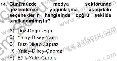 Haber Toplama Teknikleri Dersi 2013 - 2014 Yılı (Final) Dönem Sonu Sınav Soruları 14. Soru