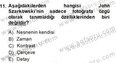 Haber Toplama Teknikleri Dersi 2014 - 2015 Yılı (Final) Dönem Sonu Sınav Soruları 11. Soru