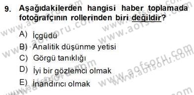 Haber Toplama Teknikleri Dersi 2014 - 2015 Yılı (Final) Dönem Sonu Sınav Soruları 9. Soru