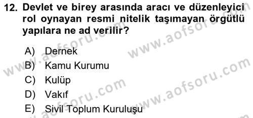 Haber Toplama Teknikleri Dersi 2021 - 2022 Yılı Yaz Okulu Sınav Soruları 12. Soru