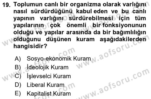 Medya ve İletişim Dersi 2025 - 2026 Yılı (Vize) Ara Sınav Soruları 19. Soru