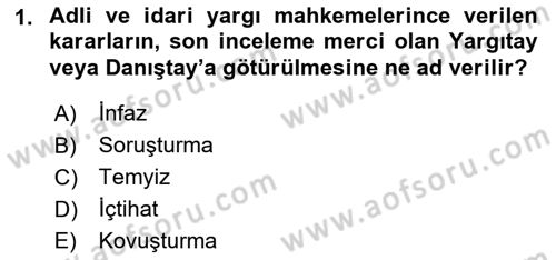 Haber Türleri Dersi 2018 - 2019 Yılı Yaz Okulu Sınav Soruları 1. Soru