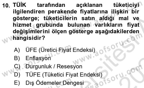 Haber Türleri Dersi 2023 - 2024 Yılı Yaz Okulu Sınav Soruları 10. Soru