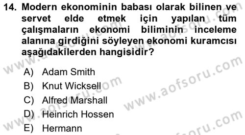 Haber Türleri Dersi 2024 - 2025 Yılı (Vize) Ara Sınav Soruları 14. Soru