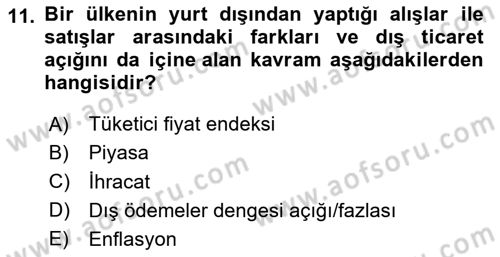 Haber Türleri Dersi 2024 - 2025 Yılı Yaz Okulu Sınav Soruları 11. Soru