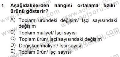 Medya Ekonomisi ve İşletmeciliği Dersi 2012 - 2013 Yılı (Final) Dönem Sonu Sınav Soruları 1. Soru