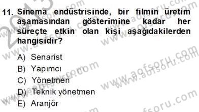 Medya Ekonomisi ve İşletmeciliği Dersi 2013 - 2014 Yılı (Final) Dönem Sonu Sınav Soruları 11. Soru