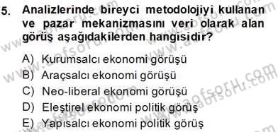 Medya Ekonomisi ve İşletmeciliği Dersi 2013 - 2014 Yılı (Final) Dönem Sonu Sınav Soruları 5. Soru