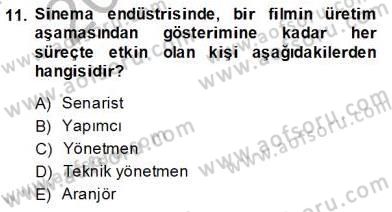 Medya Ekonomisi ve İşletmeciliği Dersi 2013 - 2014 Yılı Tek Ders Sınav Soruları 11. Soru