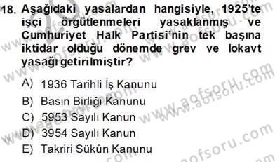Medya Ekonomisi ve İşletmeciliği Dersi 2013 - 2014 Yılı Tek Ders Sınav Soruları 18. Soru