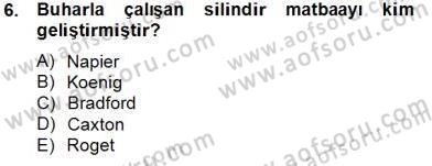 Medya Ekonomisi ve İşletmeciliği Dersi 2013 - 2014 Yılı Tek Ders Sınav Soruları 6. Soru