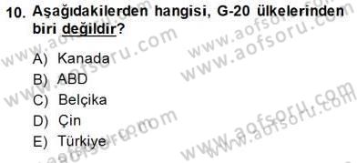Medya Ekonomisi ve İşletmeciliği Dersi 2014 - 2015 Yılı (Vize) Ara Sınav Soruları 10. Soru