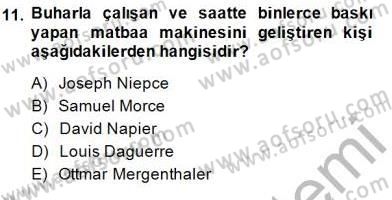 Medya Ekonomisi ve İşletmeciliği Dersi 2014 - 2015 Yılı (Vize) Ara Sınav Soruları 11. Soru