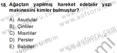 Medya Ekonomisi ve İşletmeciliği Dersi 2014 - 2015 Yılı (Vize) Ara Sınav Soruları 18. Soru