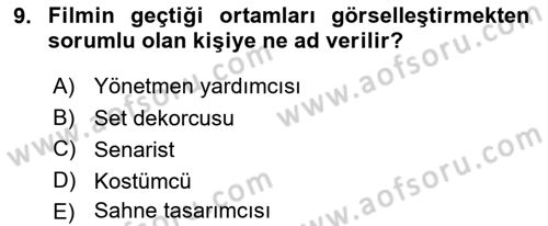 Medya Ekonomisi ve İşletmeciliği Dersi 2015 - 2016 Yılı (Final) Dönem Sonu Sınav Soruları 9. Soru