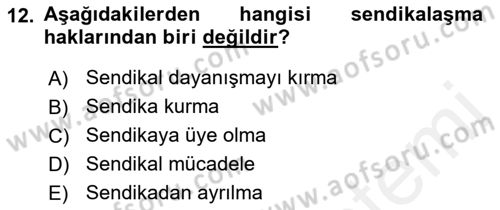 Medya Ekonomisi ve İşletmeciliği Dersi 2017 - 2018 Yılı (Final) Dönem Sonu Sınav Soruları 12. Soru