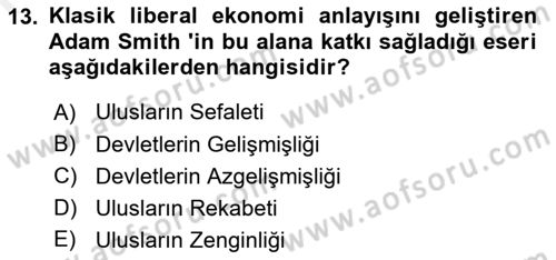 Medya Ekonomisi ve İşletmeciliği Dersi 2018 - 2019 Yılı (Final) Dönem Sonu Sınav Soruları 13. Soru