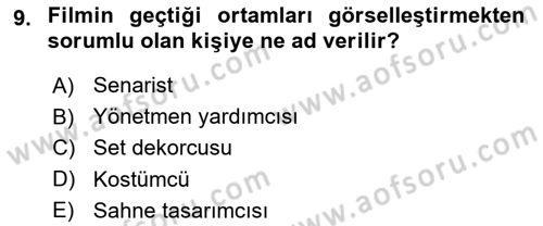 Medya Ekonomisi ve İşletmeciliği Dersi 2018 - 2019 Yılı Yaz Okulu Sınav Soruları 9. Soru