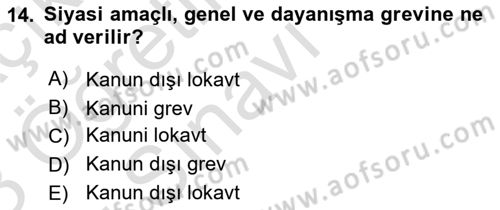 Medya Ekonomisi ve İşletmeciliği Dersi 2022 - 2023 Yılı Yaz Okulu Sınav Soruları 14. Soru