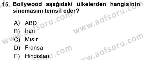 Medya Ekonomisi ve İşletmeciliği Dersi 2022 - 2023 Yılı Yaz Okulu Sınav Soruları 15. Soru