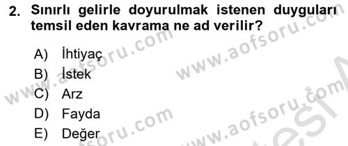 Medya Ekonomisi ve İşletmeciliği Dersi 2023 - 2024 Yılı (Vize) Ara Sınav Soruları 2. Soru