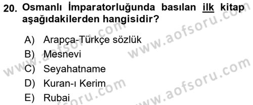 Medya Ekonomisi ve İşletmeciliği Dersi 2023 - 2024 Yılı (Vize) Ara Sınav Soruları 20. Soru