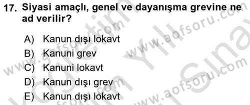 Medya Ekonomisi ve İşletmeciliği Dersi 2023 - 2024 Yılı (Final) Dönem Sonu Sınav Soruları 17. Soru