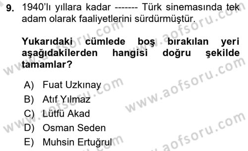 Medya Ekonomisi ve İşletmeciliği Dersi 2023 - 2024 Yılı (Final) Dönem Sonu Sınav Soruları 9. Soru