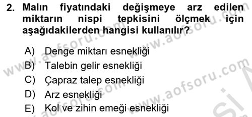 Medya Ekonomisi ve İşletmeciliği Dersi 2023 - 2024 Yılı Yaz Okulu Sınav Soruları 2. Soru