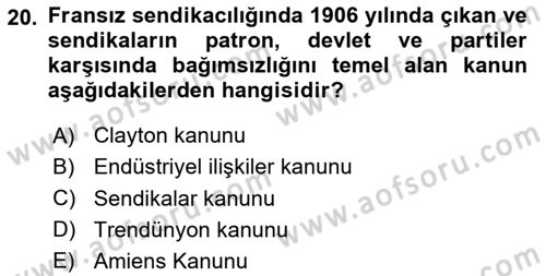Medya Ekonomisi ve İşletmeciliği Dersi 2024 - 2025 Yılı (Final) Dönem Sonu Sınav Soruları 20. Soru