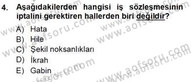 Medyada Çalışma Hayatı Dersi 2012 - 2013 Yılı (Vize) Ara Sınav Soruları 4. Soru