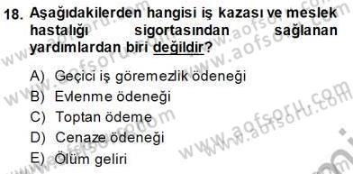 Medyada Çalışma Hayatı Dersi 2013 - 2014 Yılı (Final) Dönem Sonu Sınavı 18. Soru 1. Soru