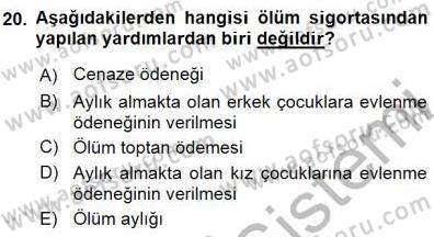 Medyada Çalışma Hayatı Dersi 2015 - 2016 Yılı (Final) Dönem Sonu Sınav Soruları 20. Soru