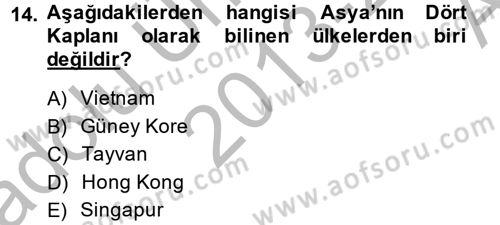 Medya Siyaset Kültür Dersi 2013 - 2014 Yılı (Vize) Ara Sınav Soruları 14. Soru