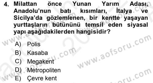 Medya Siyaset Kültür Dersi 2015 - 2016 Yılı (Vize) Ara Sınav Soruları 4. Soru