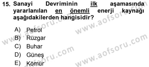 Medya Siyaset Kültür Dersi 2015 - 2016 Yılı (Final) Dönem Sonu Sınav Soruları 15. Soru
