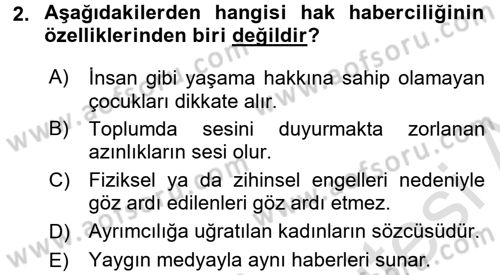 Medya Siyaset Kültür Dersi 2015 - 2016 Yılı (Final) Dönem Sonu Sınav Soruları 2. Soru