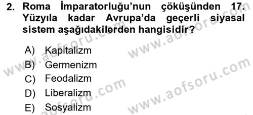 Medya Siyaset Kültür Dersi 2017 - 2018 Yılı (Vize) Ara Sınav Soruları 2. Soru