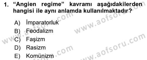Medya Siyaset Kültür Dersi 2021 - 2022 Yılı Yaz Okulu Sınav Soruları 1. Soru