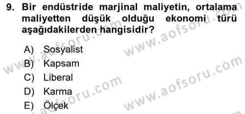 Medya Siyaset Kültür Dersi 2023 - 2024 Yılı (Final) Dönem Sonu Sınav Soruları 9. Soru