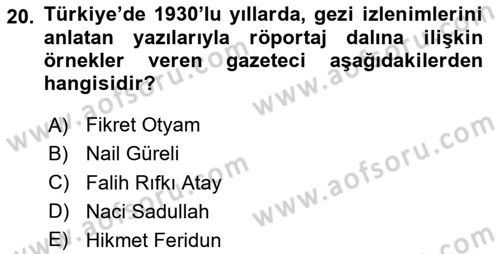 Medya Siyaset Kültür Dersi 2024 - 2025 Yılı (Vize) Ara Sınav Soruları 20. Soru