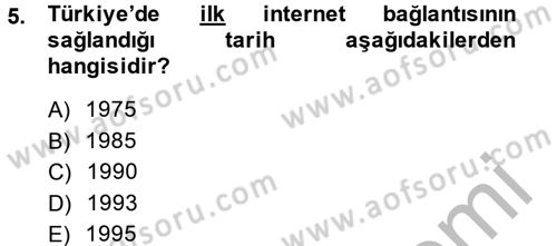 Medya ve Etik Dersi 2014 - 2015 Yılı (Vize) Ara Sınav Soruları 5. Soru