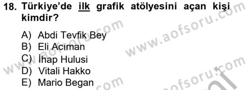 Medya ve Reklam Dersi 2012 - 2013 Yılı (Vize) Ara Sınav Soruları 18. Soru