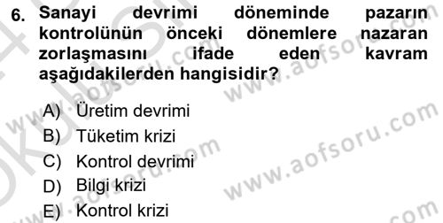 Medya ve Reklam Dersi 2023 - 2024 Yılı Yaz Okulu Sınav Soruları 6. Soru