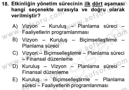 Medya İlişkileri Dersi 2018 - 2019 Yılı (Vize) Ara Sınav Soruları 18. Soru