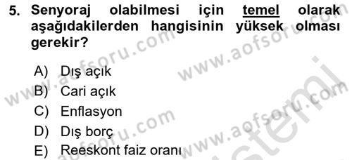 Vergi Teorisi Dersi 2021 - 2022 Yılı Yaz Okulu Sınav Soruları 5. Soru