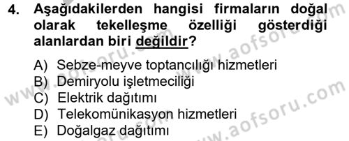 Kamu Maliyesi Dersi 2012 - 2013 Yılı (Vize) Ara Sınav Soruları 4. Soru