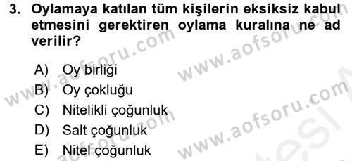 Kamu Maliyesi Dersi 2016 - 2017 Yılı (Final) Dönem Sonu Sınav Soruları 3. Soru