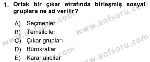 Kamu Maliyesi Dersi 2018 - 2019 Yılı (Final) Dönem Sonu Sınav Soruları 1. Soru
